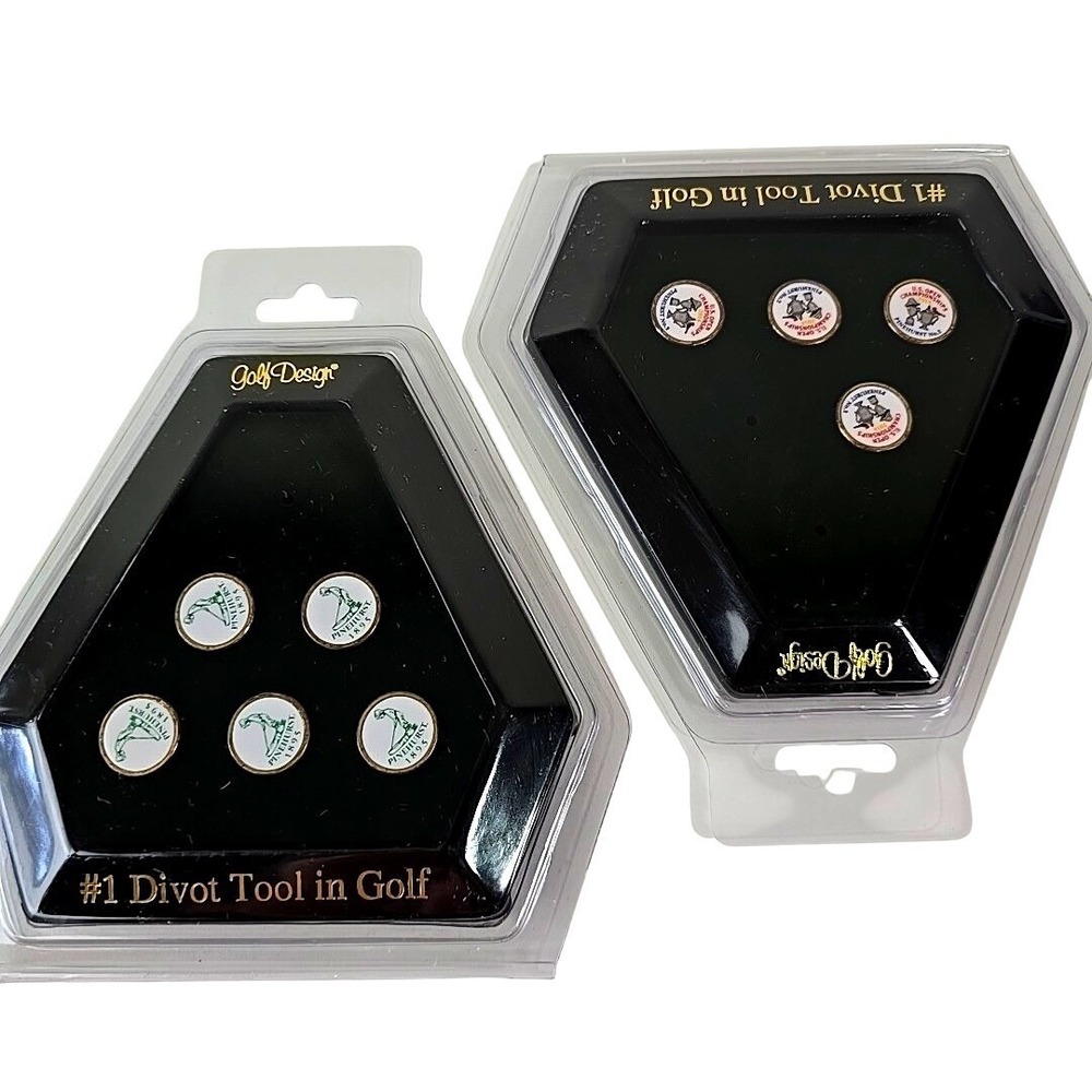 2014 US Open Golf Ball Markers Pinehurst No. 2 and Pinehurst 1895 Set of‎ 9